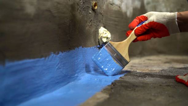 Commercial Foundation Crack Repair project at a Ventnor City, NJ business property by SJ Waterproofing Pros